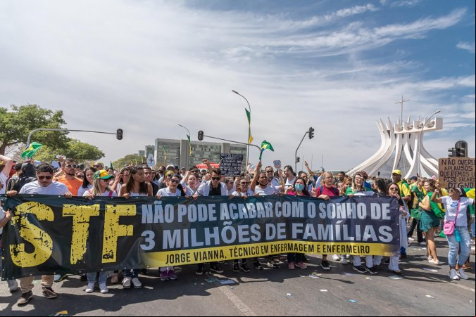Enfermeiros da Bahia devem aderir greve geral e fazer paralisação na semana que vem